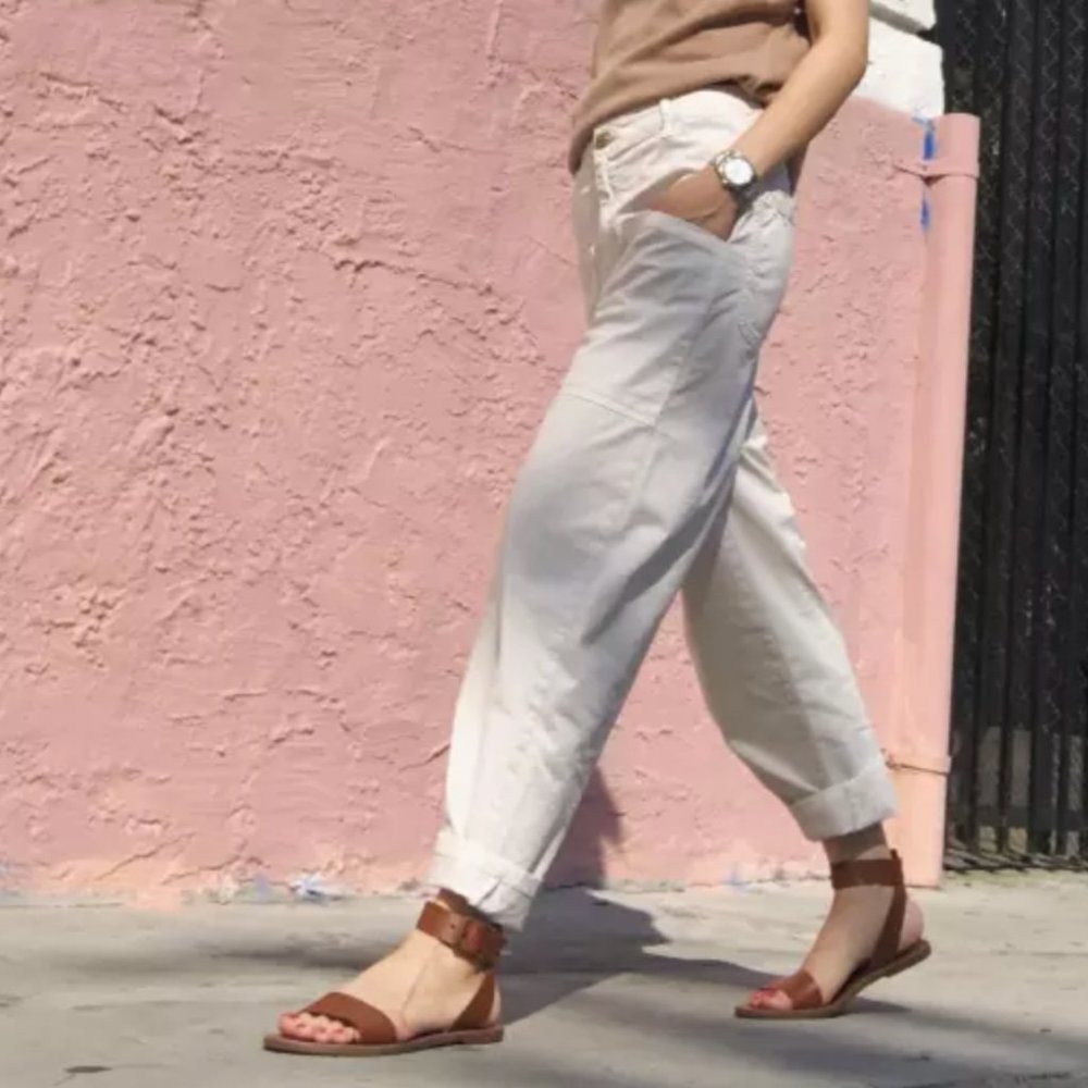 Madewell Boardwalk Ankle-Strap Sandal